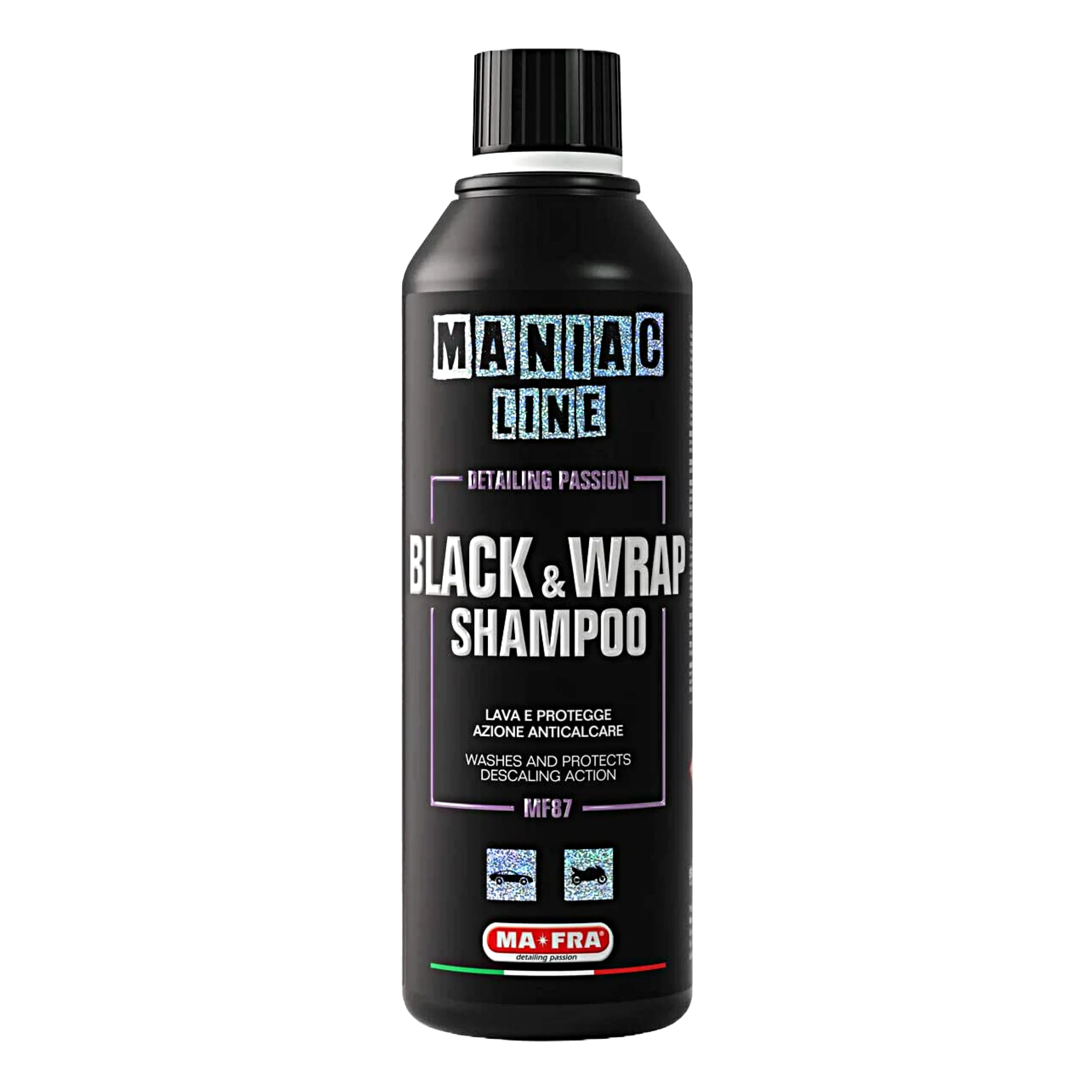 MANIAC BLACK & WRAP SHAMPOO 500ml