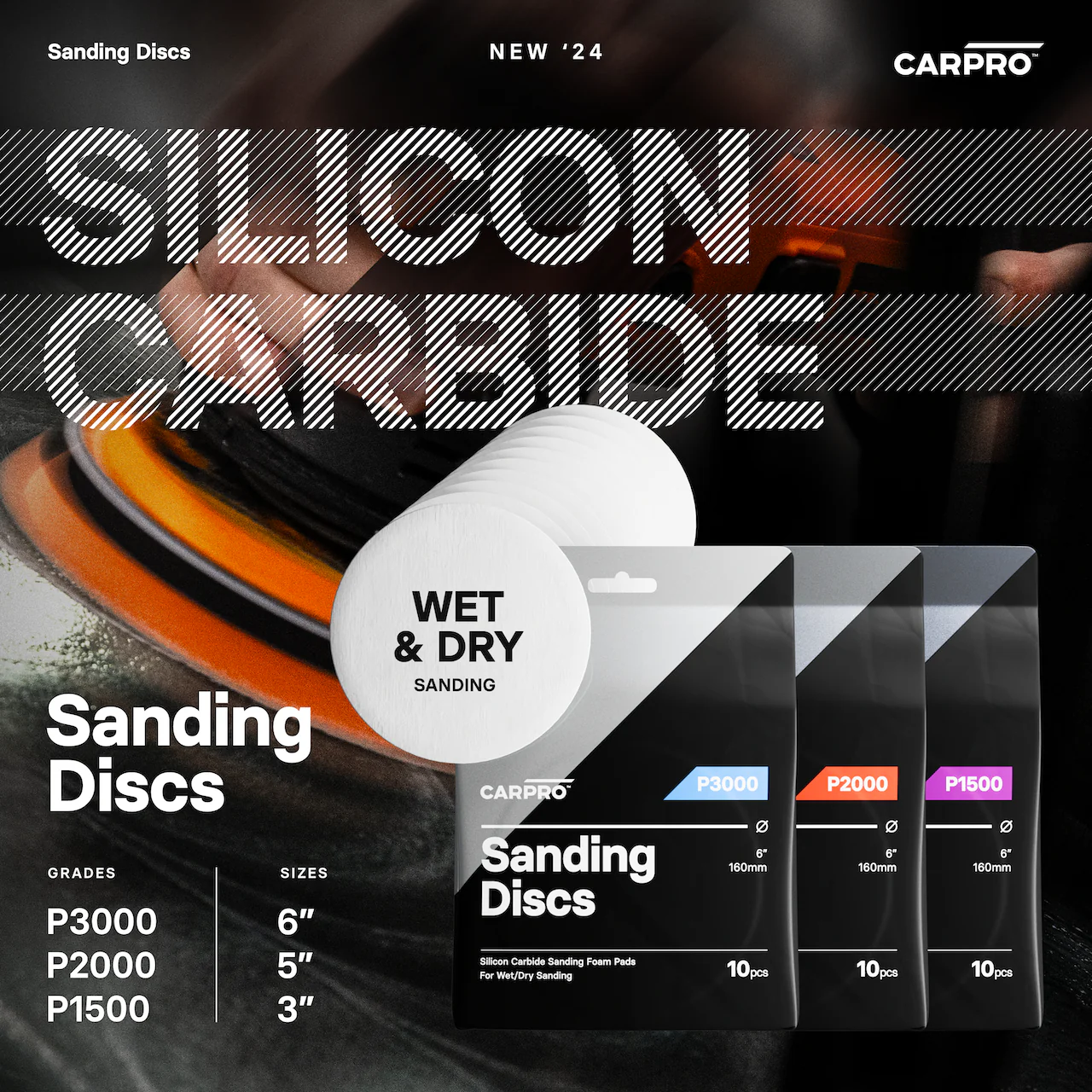 CARPRO Silicon Carbide Sanding Disc - Image 2