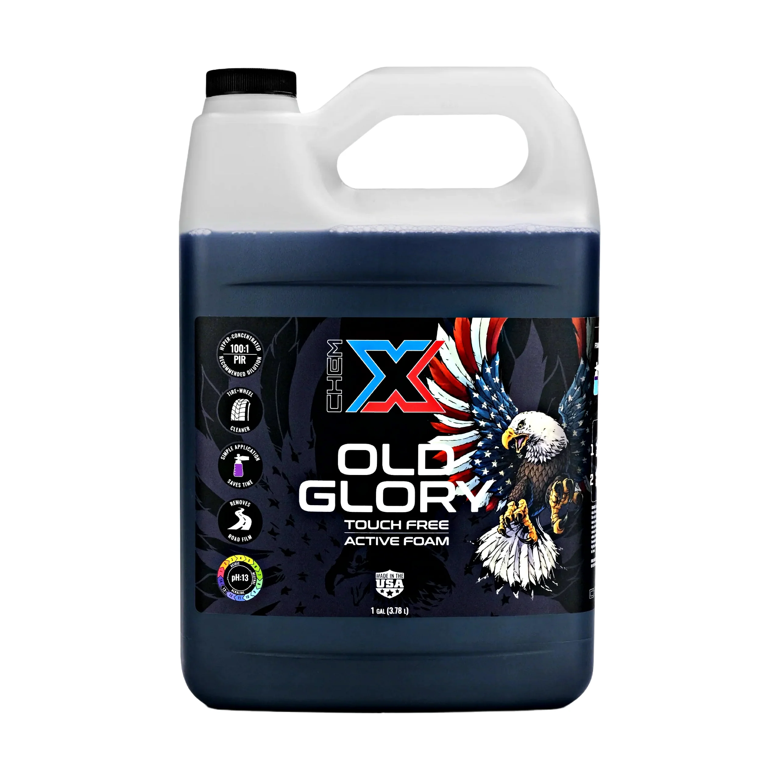 Chem-X Old Glory: Touch Free Active Foam Vehicle Wash - Image 3