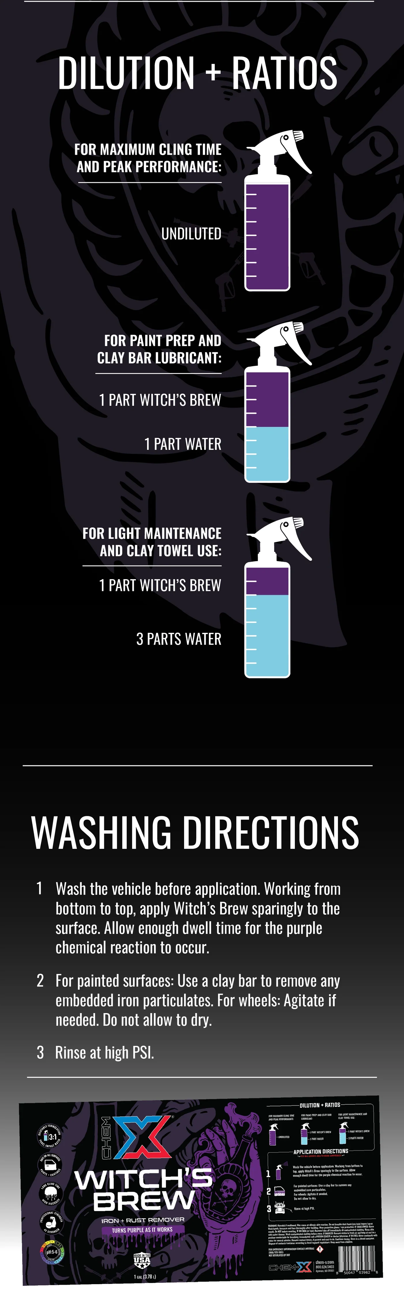 Chem-X Witch's Brew: Iron + Rust Remover - Image 4