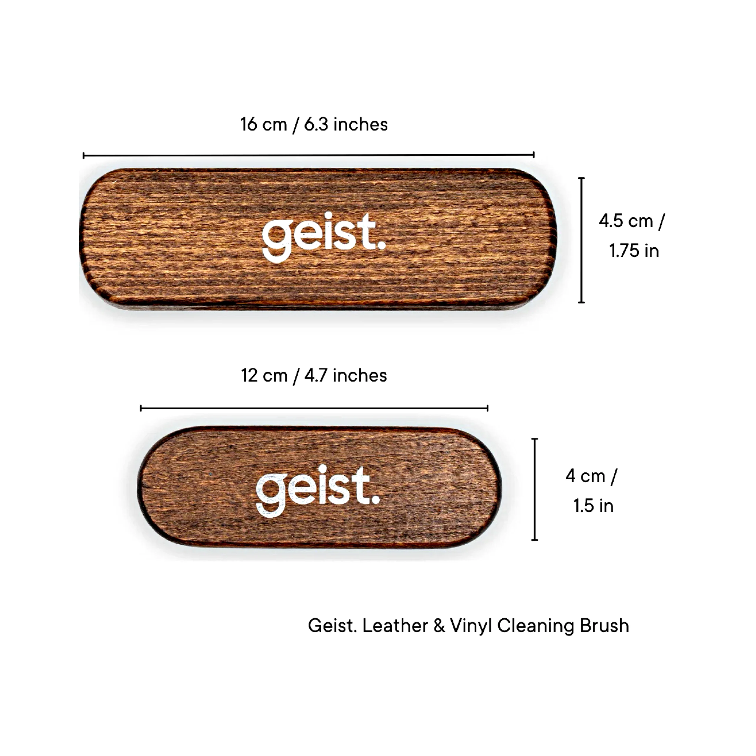 Geist Leather & Textile Cleaning Brush - Image 2