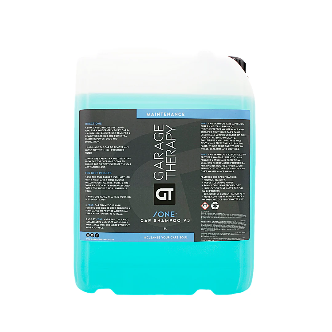 Garage Therapy /ONE: Car Shampoo V3 - Image 3