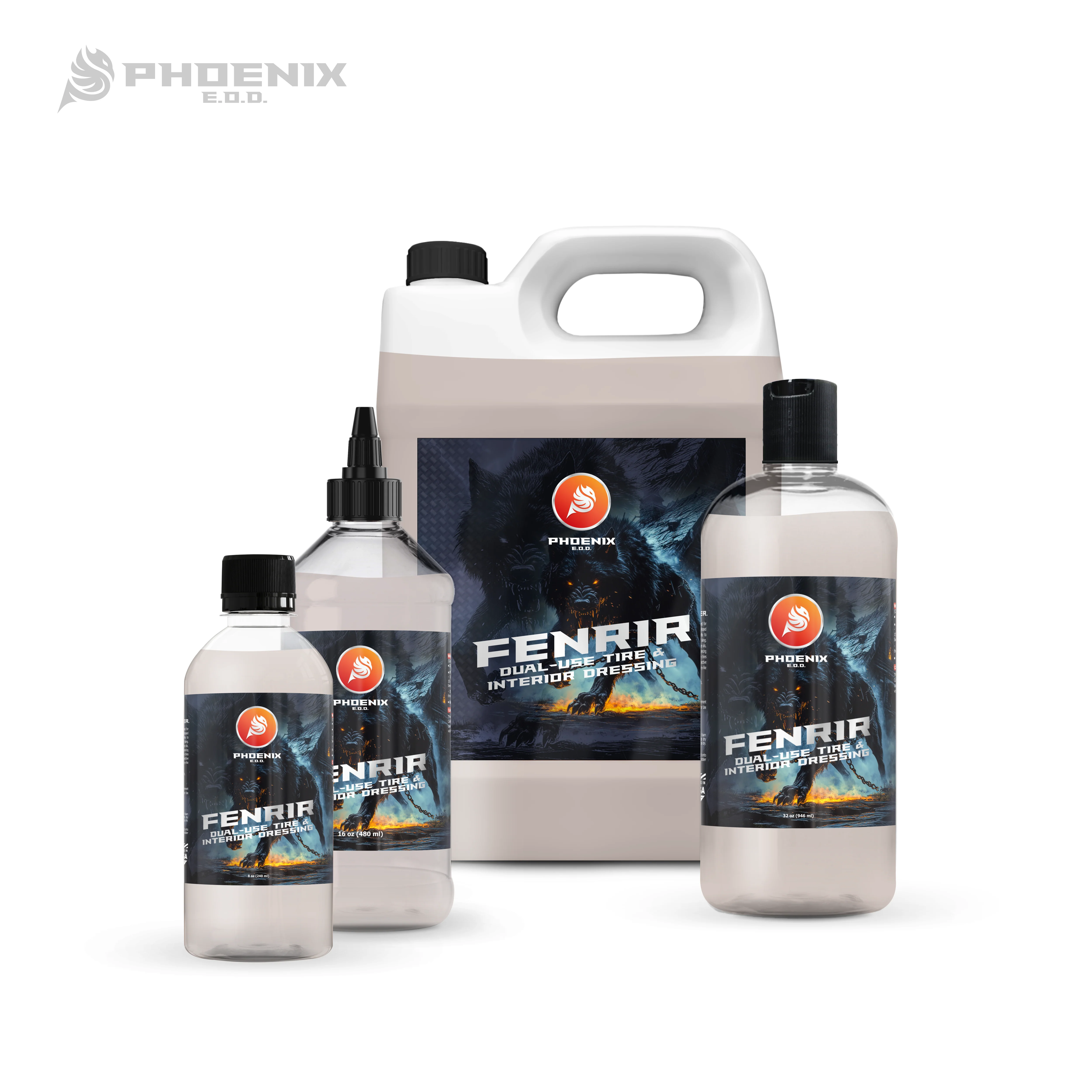 Phoenix E.O.D Fenrir Dual Action Tire & Interior Dressing - Image 4