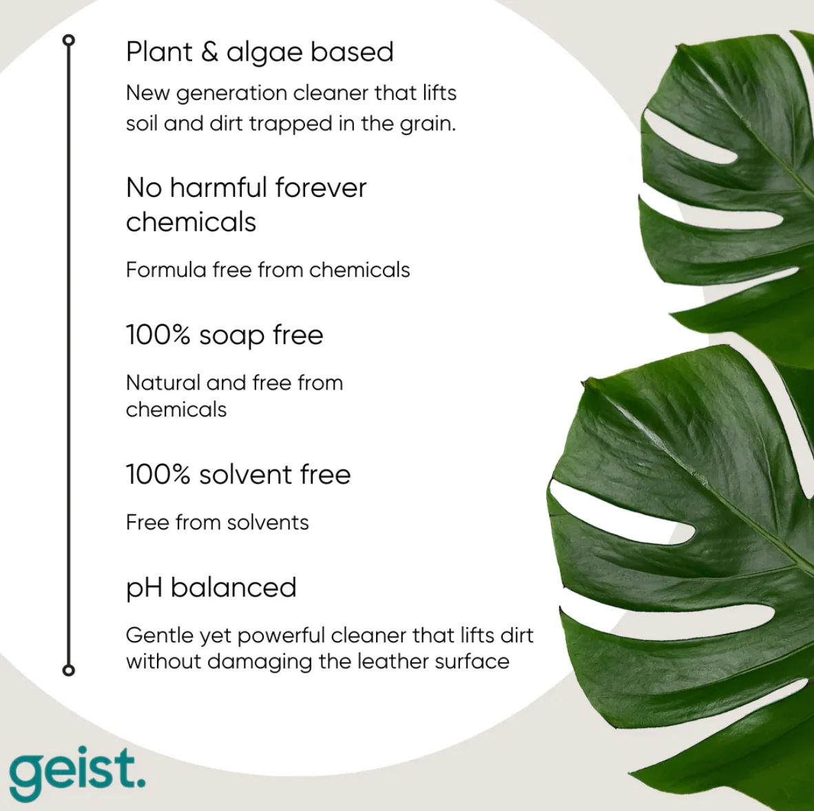 Geist. Rapid Leather & Vinyl Cleaner 500ml - Image 3